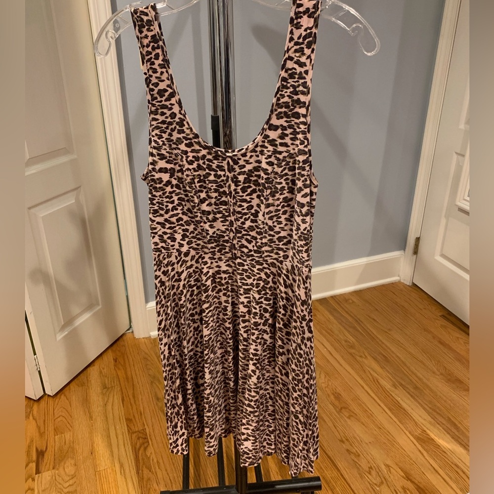 Free people Petite Small leopard print dress